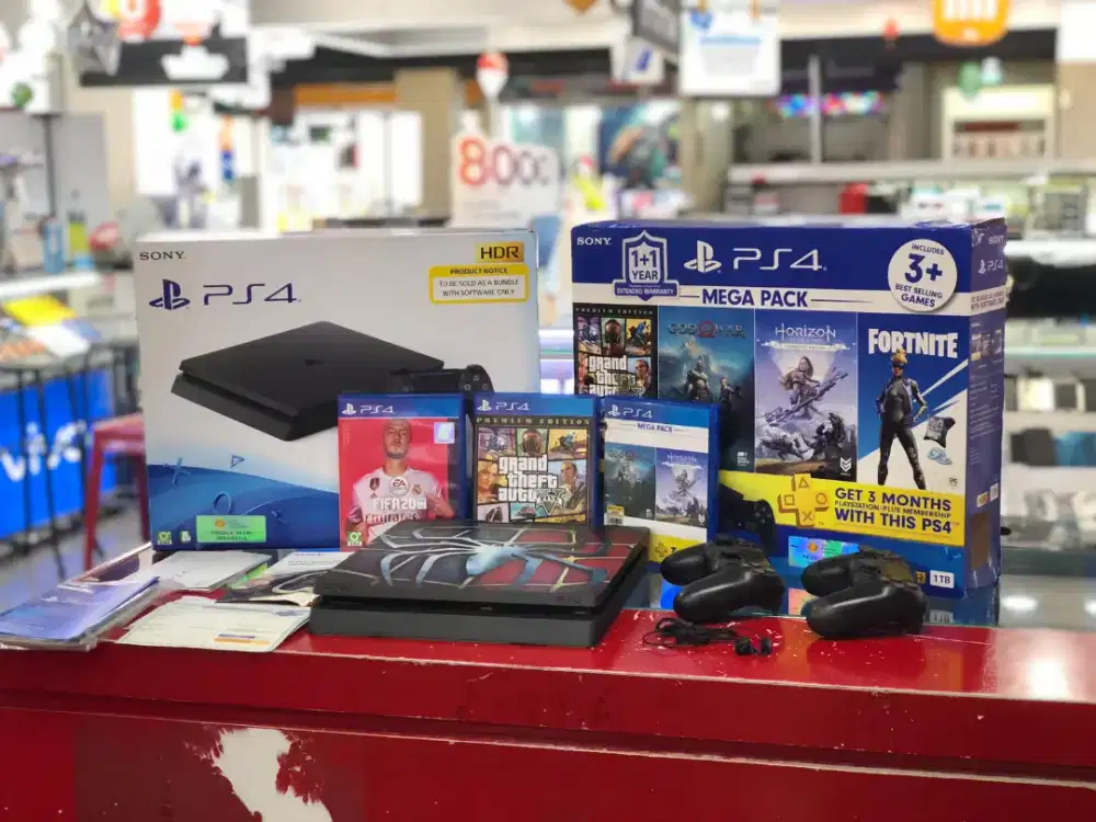 PS4 Slim Ori 1TB Resmi indo