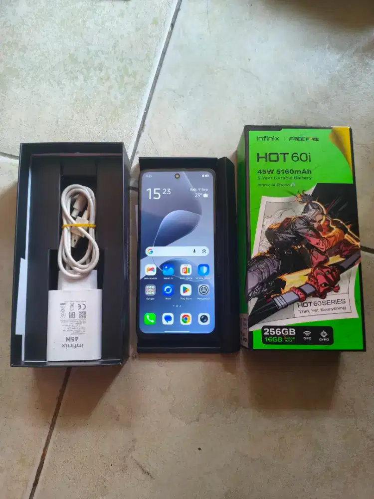 Infinix hot 60i 8/256 fullset