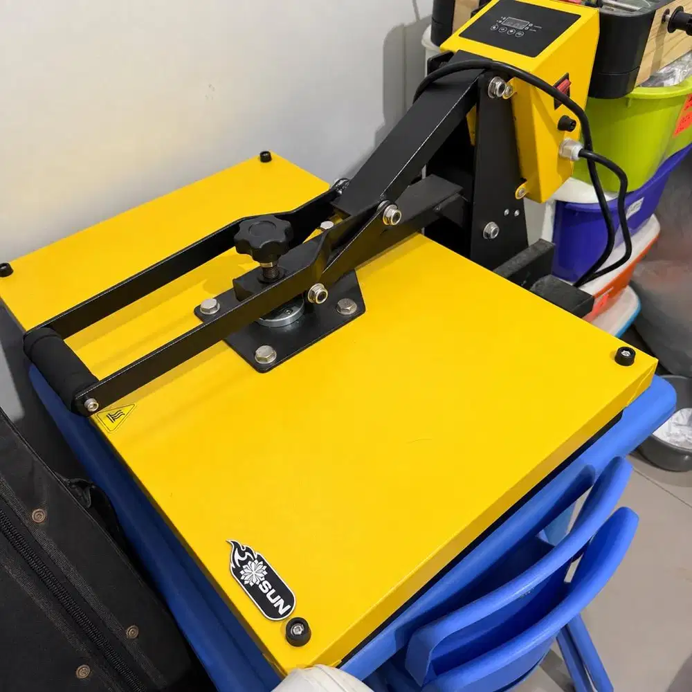 SUN Mesin Flat Heat Press SF-01, Mesin Press Sablon 40x60