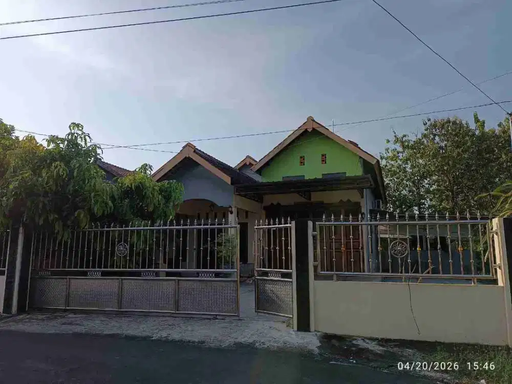 Jual rumah siap huni  keyongan negosari dekat exit tol adisumarmo