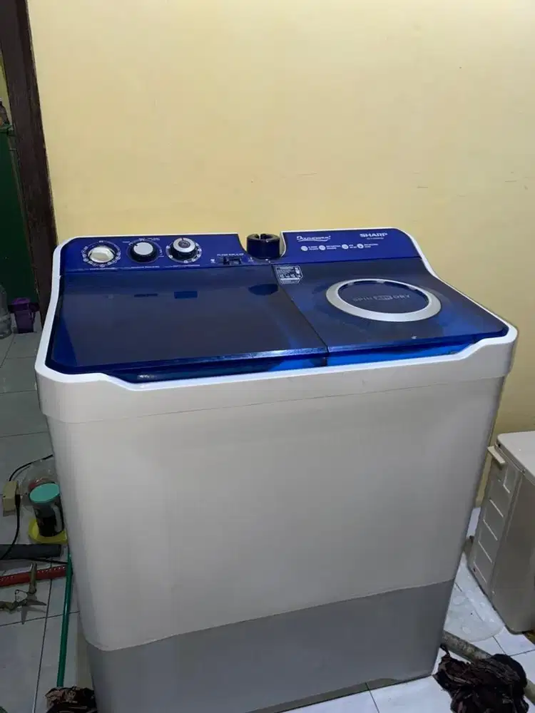 Mesin cuci 12kg sharp