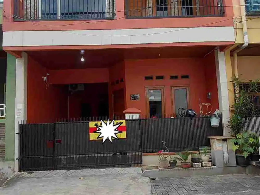 Jual rumah 2 lantai siap huni di karangtengah dekat exit tol