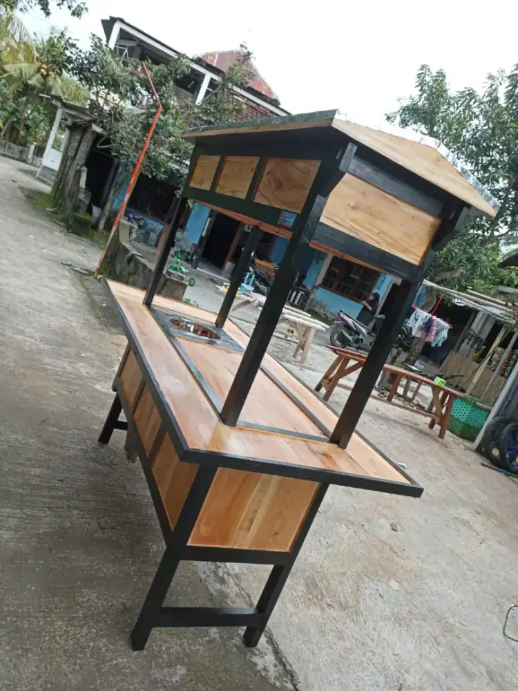 Gerobak Murah Berkualitas, Gerobak Bakso Mie Ayam Sate Bubur Soto dlL