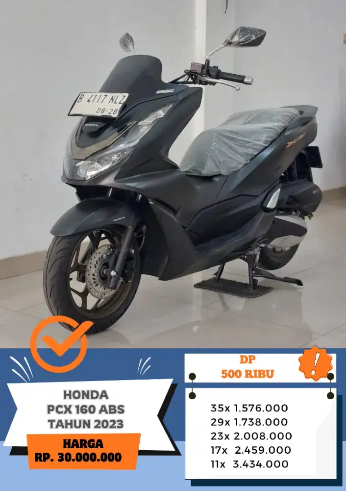 Dp 500 ribu!! HONDA PCX 160 ABS TAHUN 2023