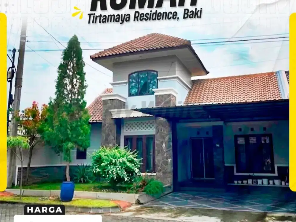 For Sale!! Rumah Cluster Elite Di Gentan Tirtamaya Residence Lingkungan Aman Nyaman