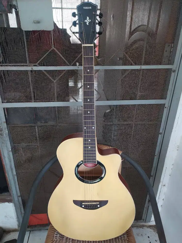YAMAHA APX 500II Gitar Akustik elektrik + Ampli Cora GM 206C