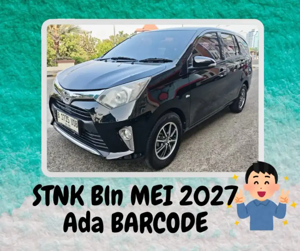 Calya 1.2 G AT 2018 TDP 17jt Toyota Calya G Matic Automatic