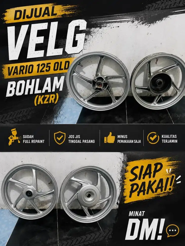 Jual velg vario 125 old (KZR)