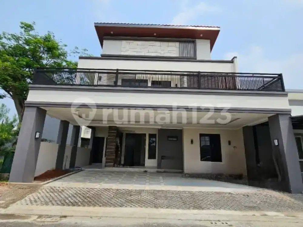 Rumah Baru 3 Lantai di Simplicity The Iconbsd City