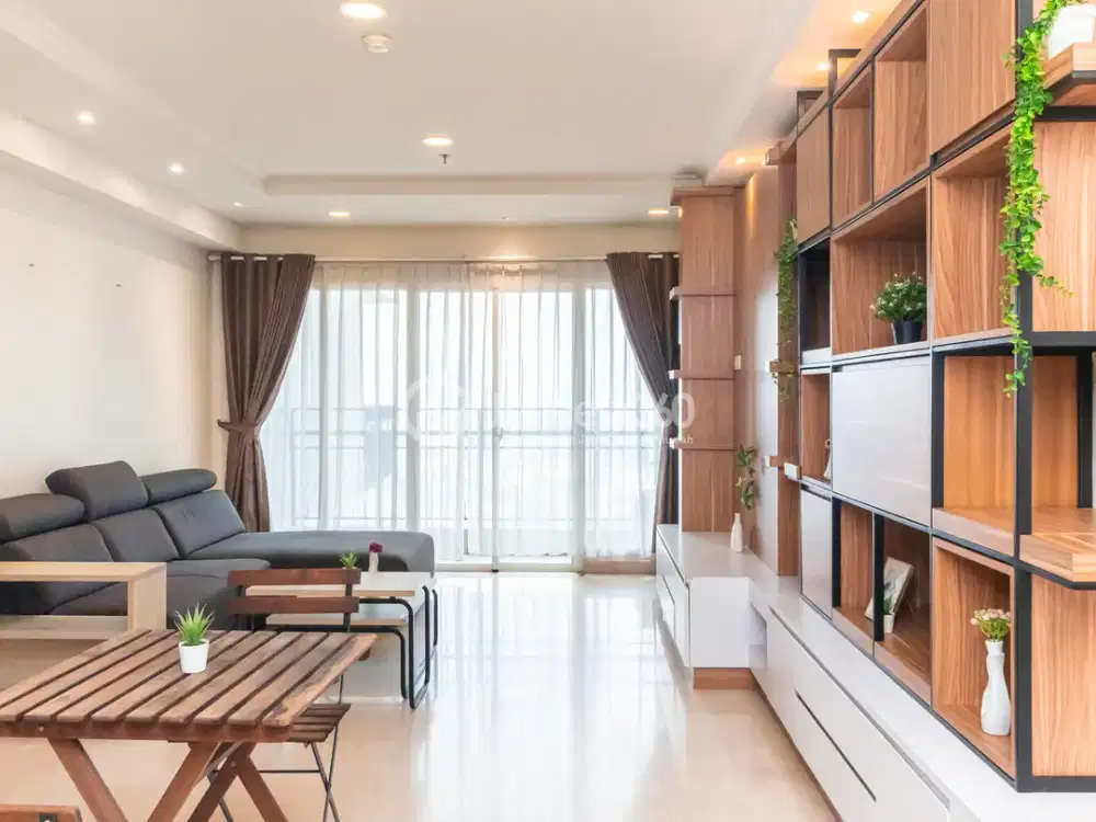 Disewakan Apartemen Permata Hijau Residence tipe 3BR Full Furnished | PHRD040