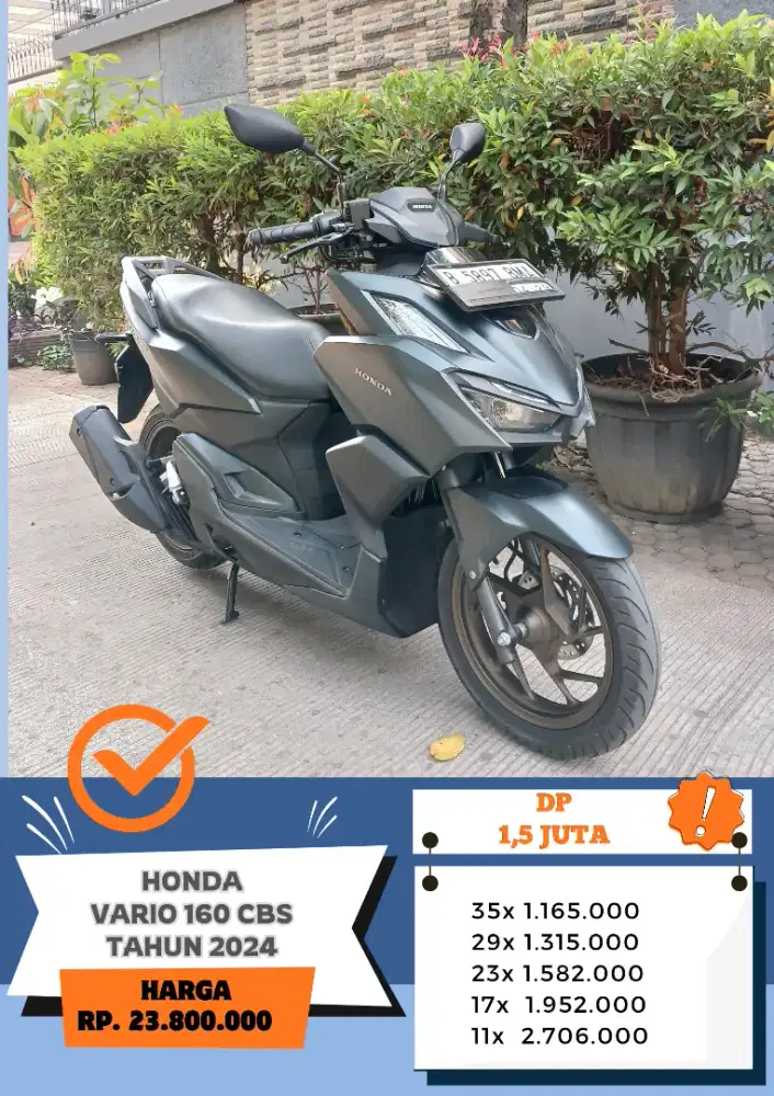 HONDA VARIO 160 CBS TAHUN 2024