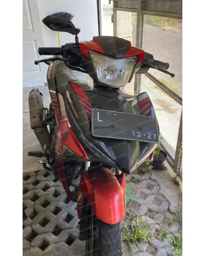 Yamaha MX King 150 cc 2016 Merah - Mesin Terawat Siap Pakai