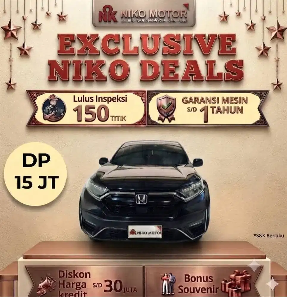 (ANTIK KM25RB) CRV BLACK EDITION PRESTIGE 2022 AT:CRVSENSING|2021|2023