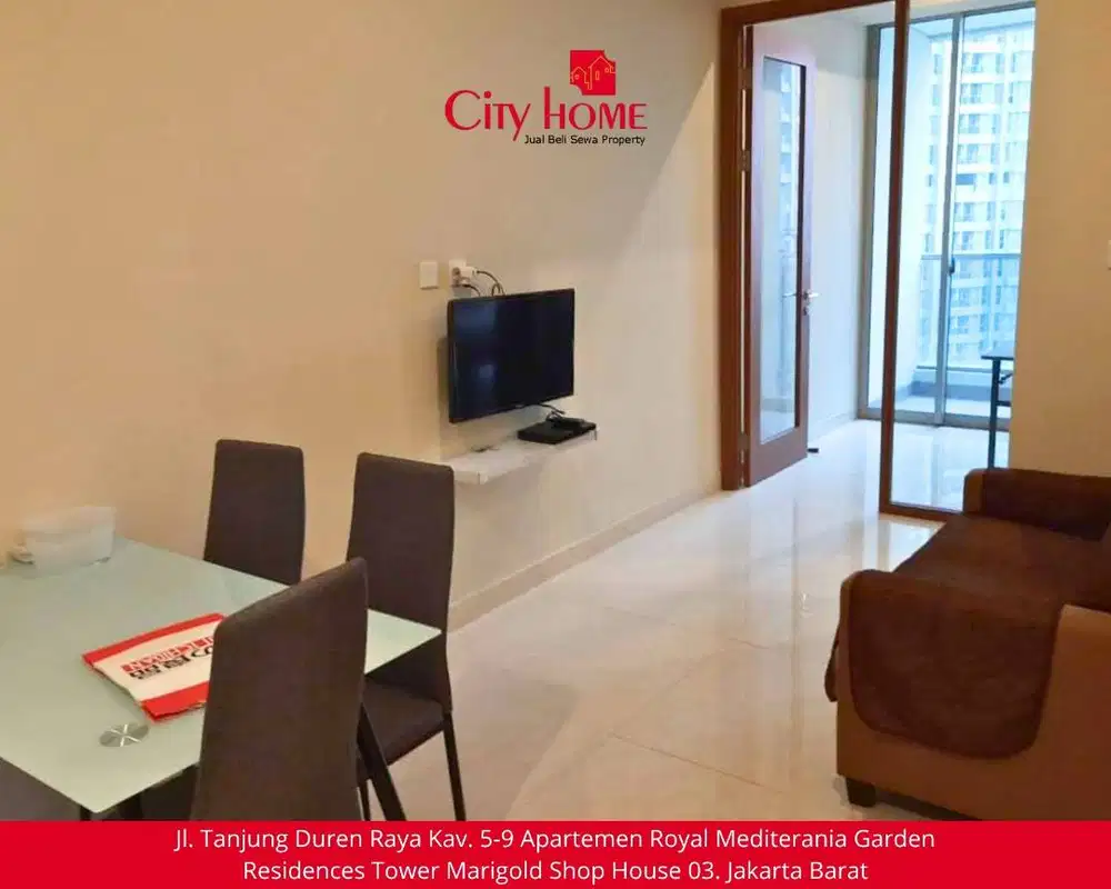 Sewa Apartemen Taman Anggrek 1 Kamar Furnished – Nyaman & Strategis