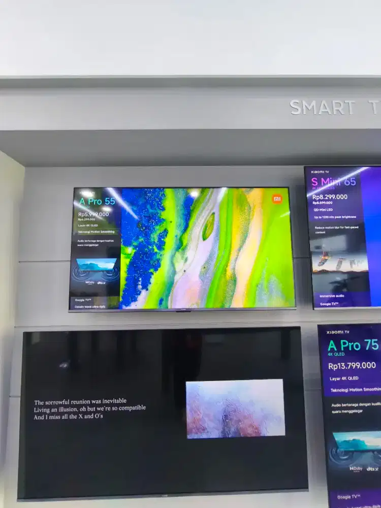 TV 55 INCH XIAOMI A PRO 4K QLED | Garansi Resmi