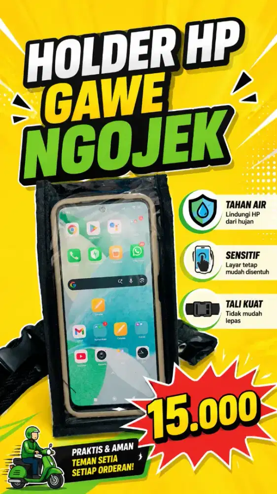 Holder Casing Hp Cocok Buat Ngojek