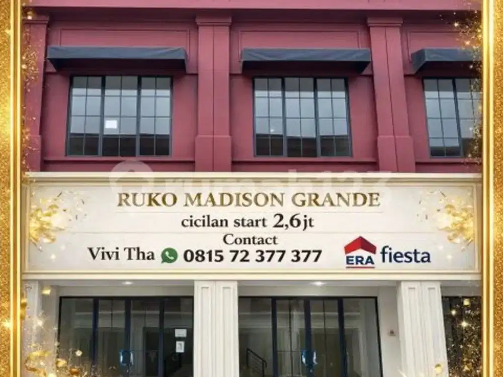 Posisi Depan Mal Ruko Madison Gading Serpong