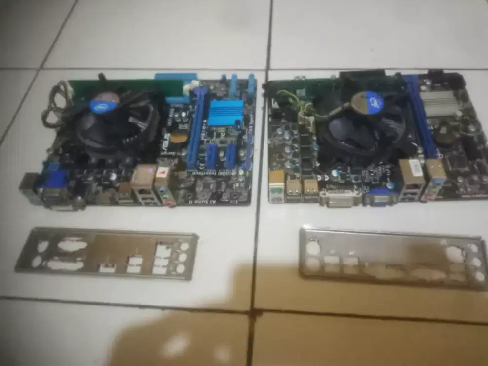 2 unit mobo h61 + prosesor i5 gen2 (BACA DESKRIPSI)