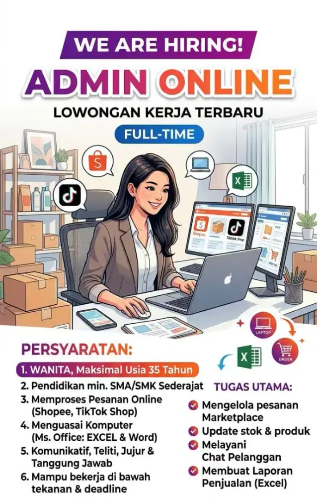 Admin online/toko