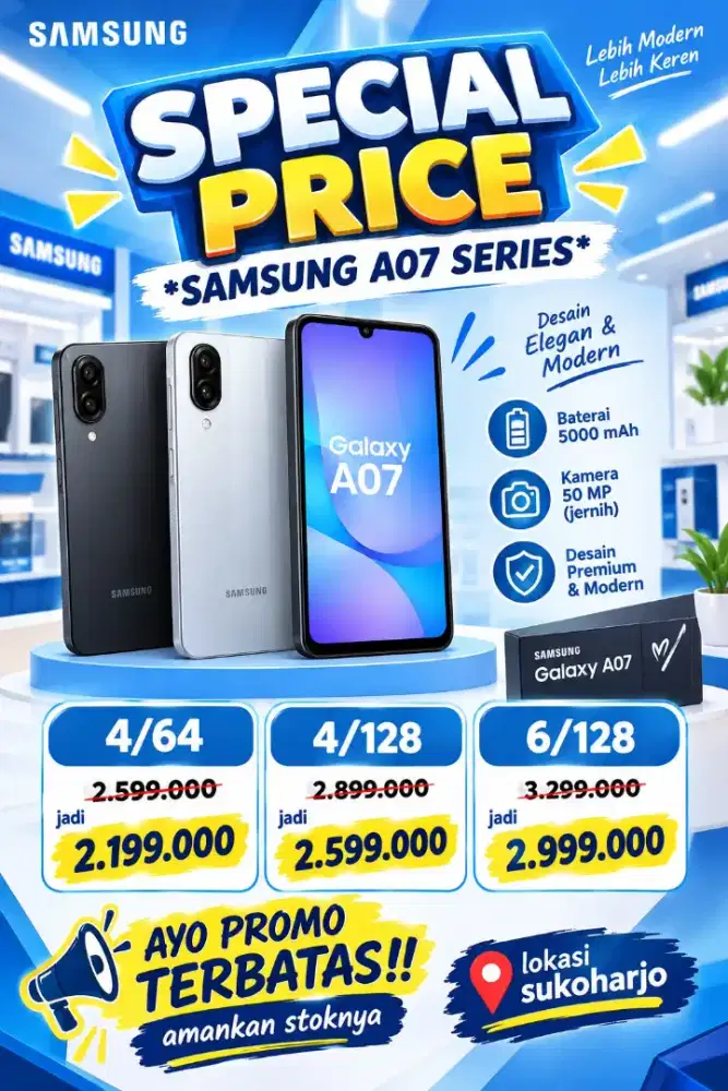 PROMO SAMSUNG GALAXY A07