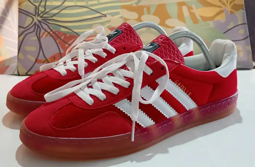 Adidas Gazelle Gucci Red
