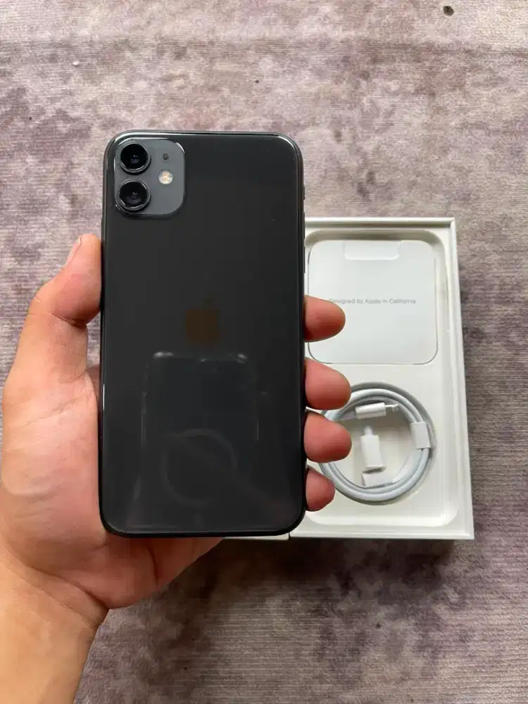 iPhone 11 64GB Black iBox Resmi