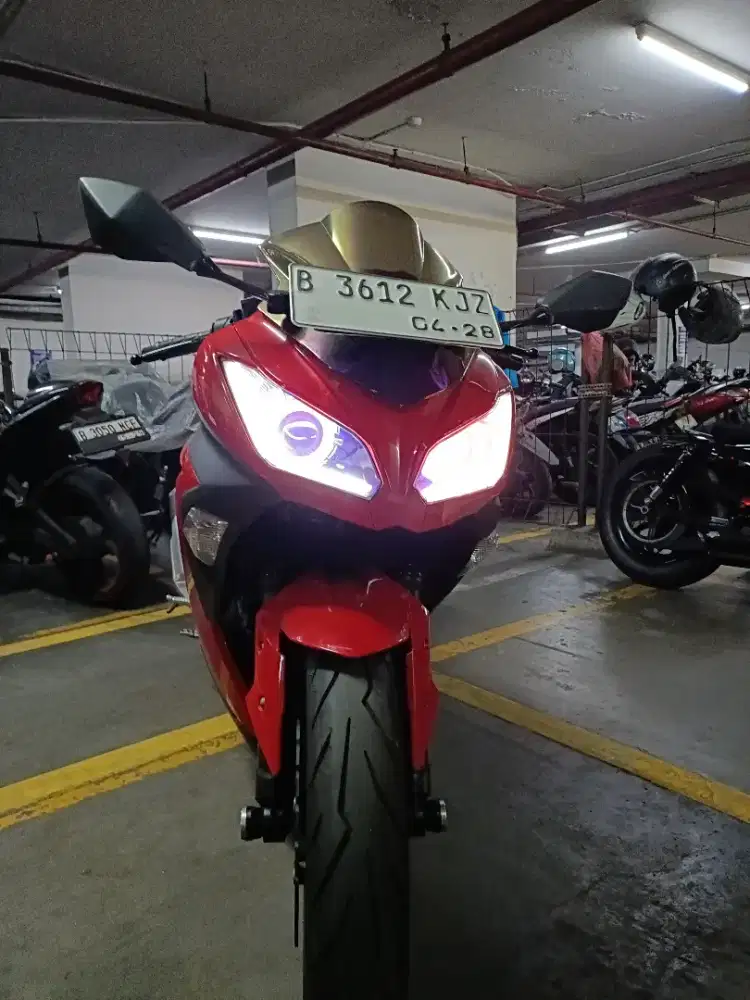 Kawasaki 250 FI Ninja 2013 antik odo 2477 miles Merah