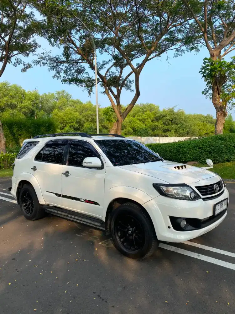 NGIRIT BANGET! FORTUNER TRD 2014 DIESEL JOS