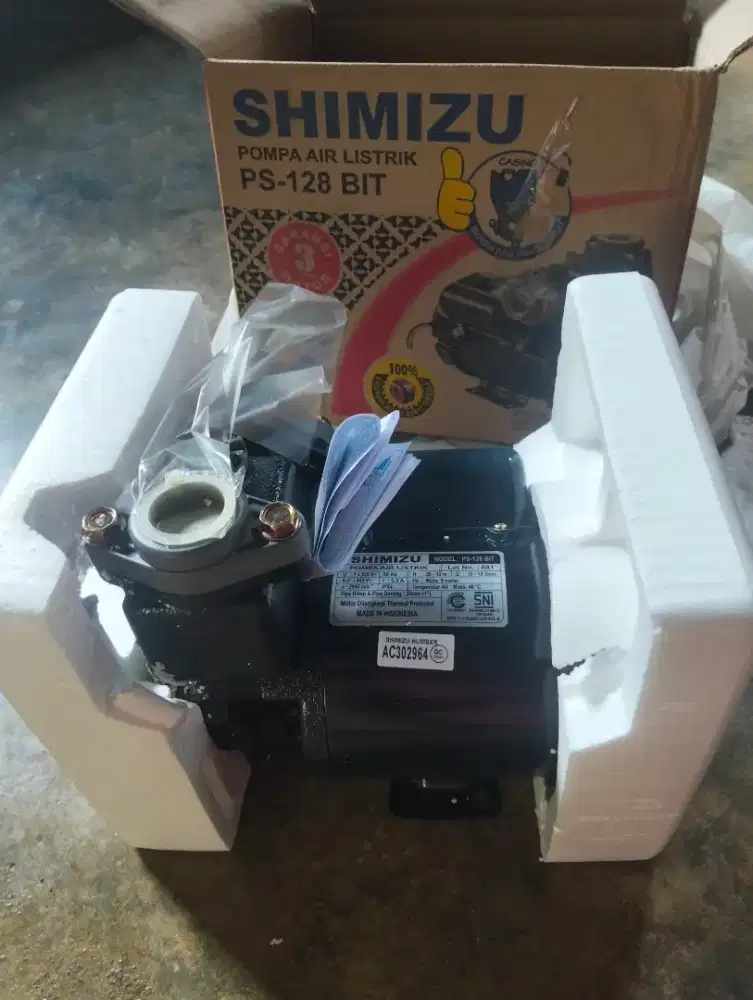 Di jula Pompa Air Listrik SHIMIZU PS -128 BIT Baru