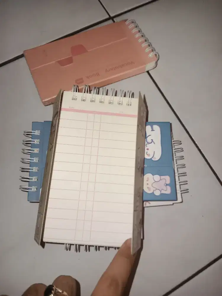 Buku untuk flashcard