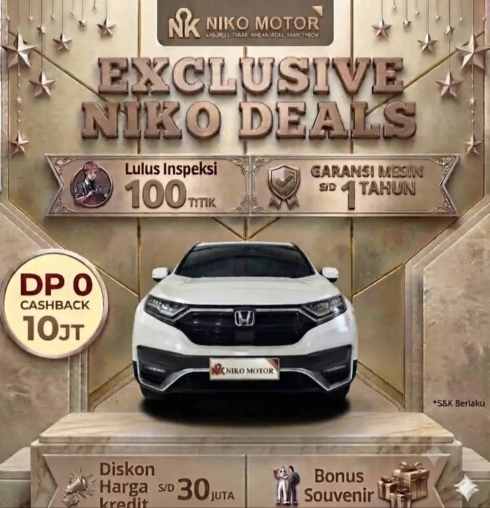 (ANTIK KM21RB) CRV PRESTIGE SENSING 2022 AT :2023|2024