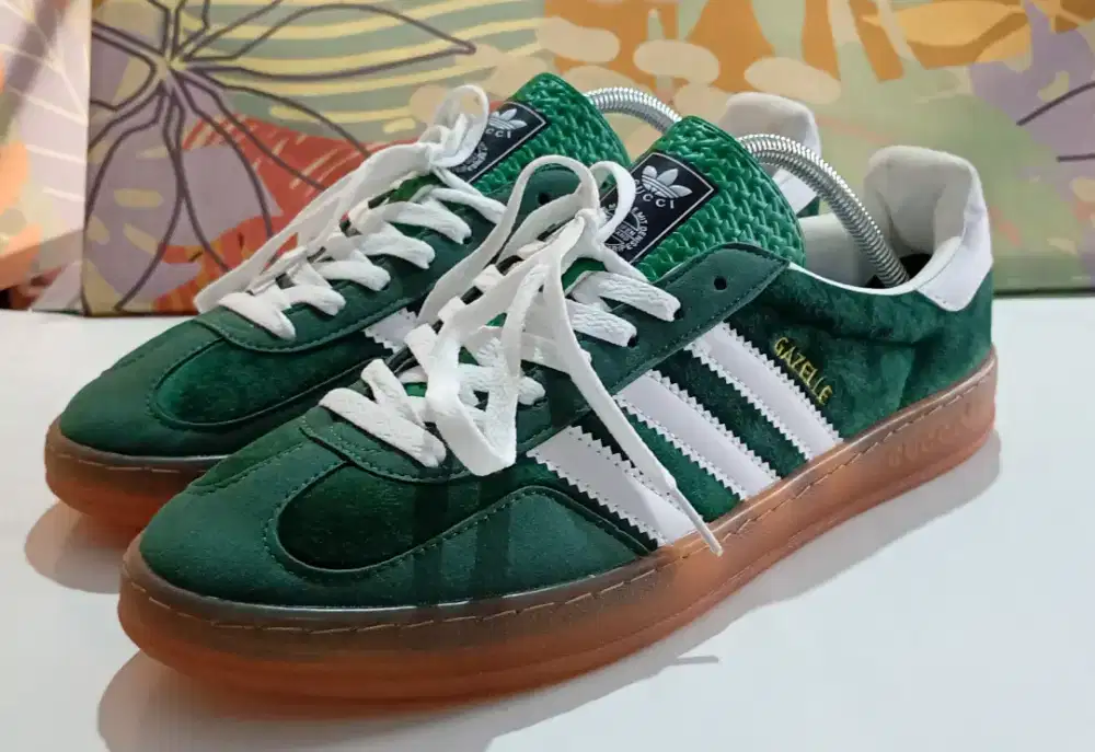 Adidas Gazelle Gucci Green