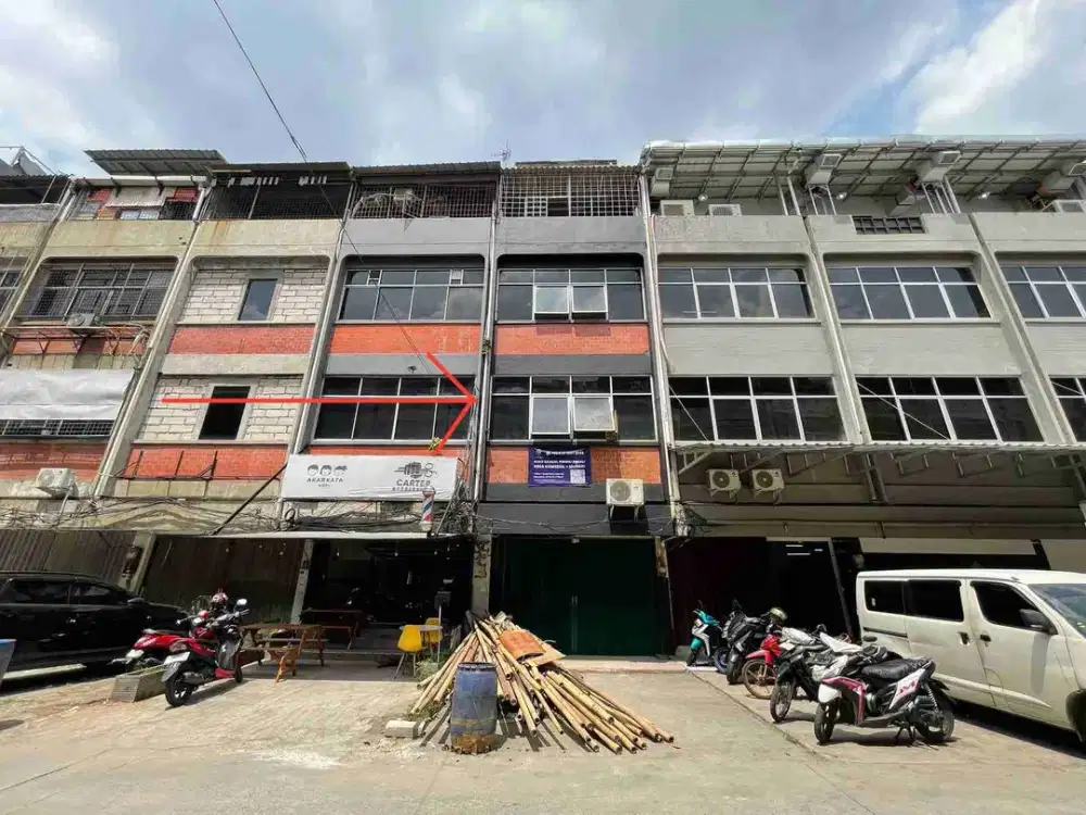 JUAL CEPAT RUKO GROGOL PERMAI 4,5 LANTAI LT 67,5 M² LB 259 M² SHGB