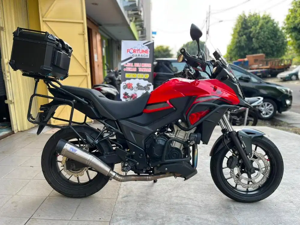 HONDA CB500X ABS OHLINS 2016 MERAH PAPER HEDON MODS CB 500X VERSYS
