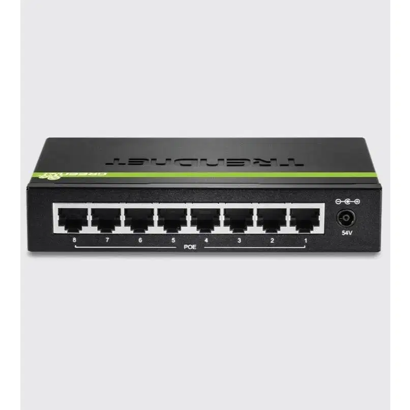 TRENDNET TPE-TG80g 8-port Gigabit PoE+ Switch Power budget 123 watt
