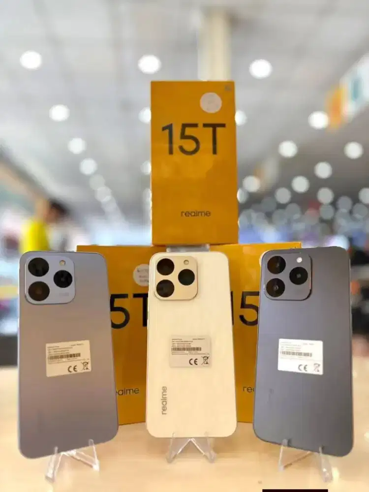 Realme 15T 5G Baterai 7000mAh 50mp Camera Ai Depan Belakang