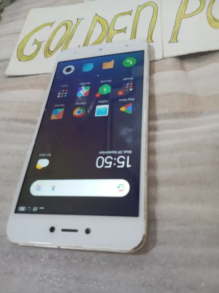 Mi Note 5A 16Gb/Ram2Gb/4G-Golden ponsel