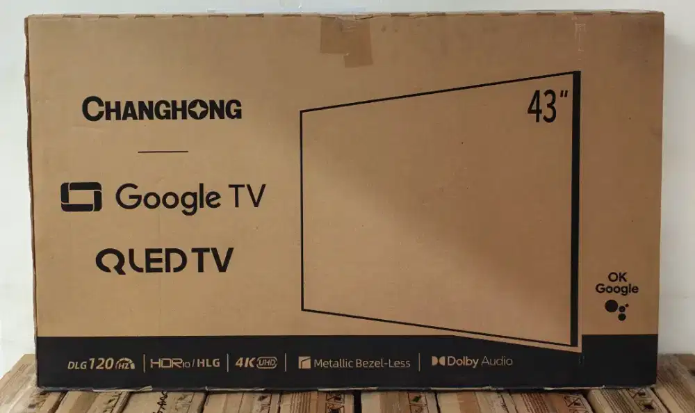 CHANGHONG ANDROID TV , GOOGLE TV , ukuran 40 inch , 43 inch , 55 inch