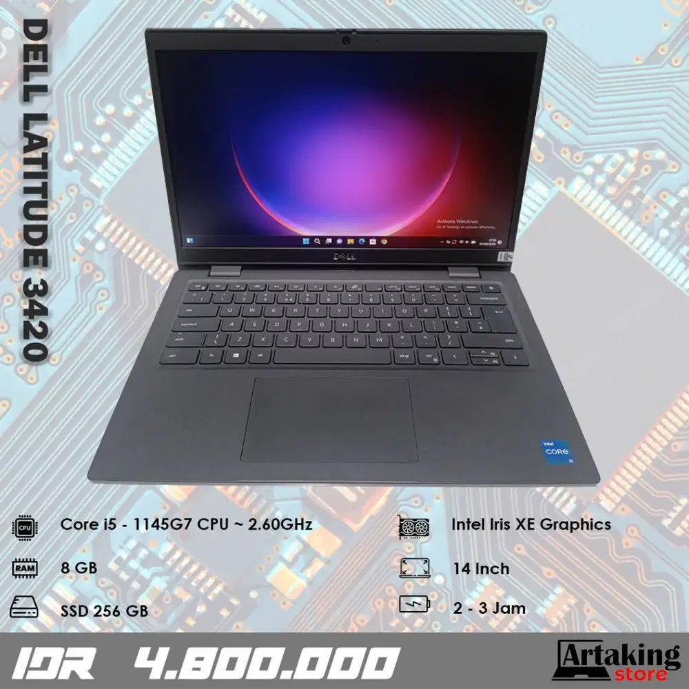 Dell Latitude 3420 - Core i5 - Gen 11 th - Ram 8 GB - SSD 256 GB