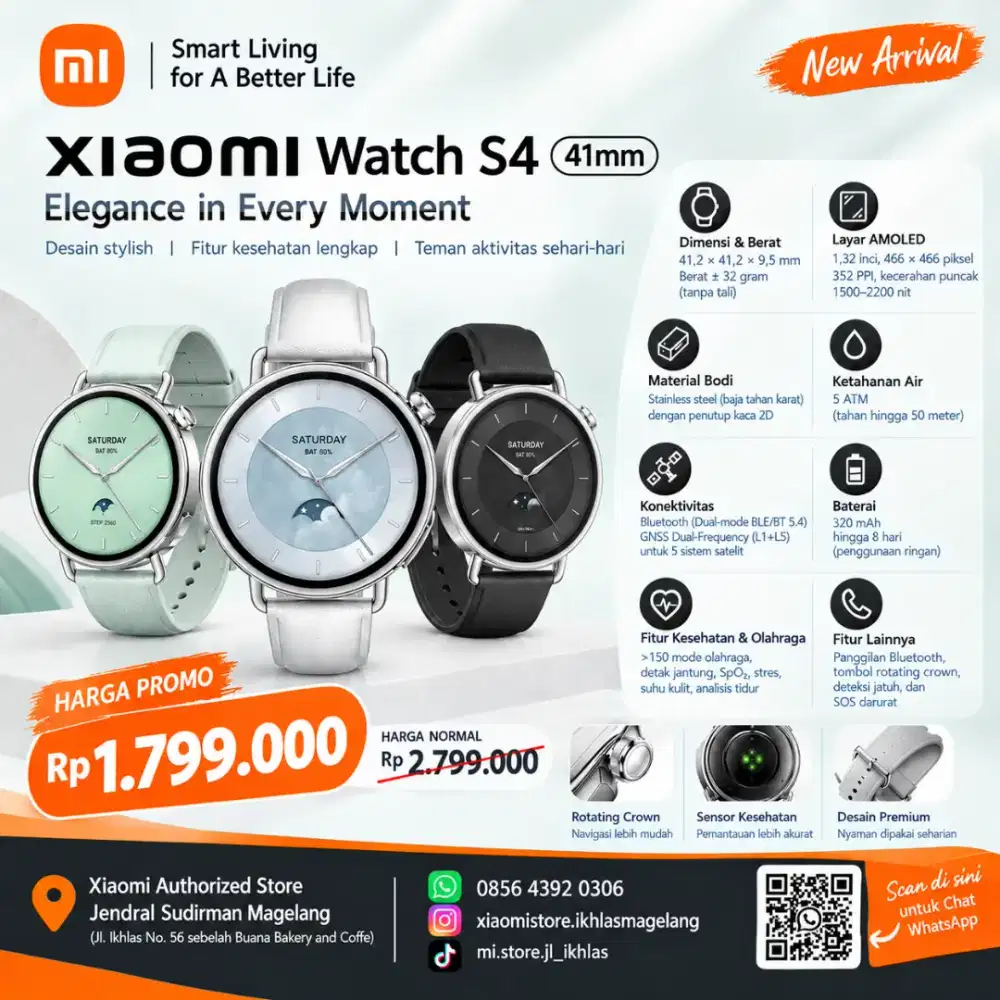 Xiaomi Watch S4 41mm (New)