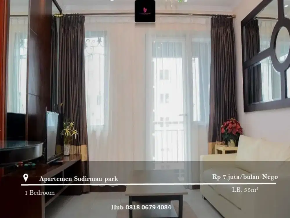 Disewakan Apartement Sudirman Park High Floor 1BR Full Furnished