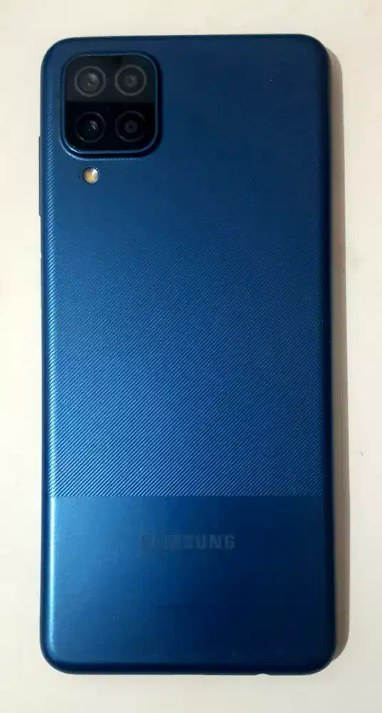 Samsung A12 Biru 4gb/128gb Mulus Batang
