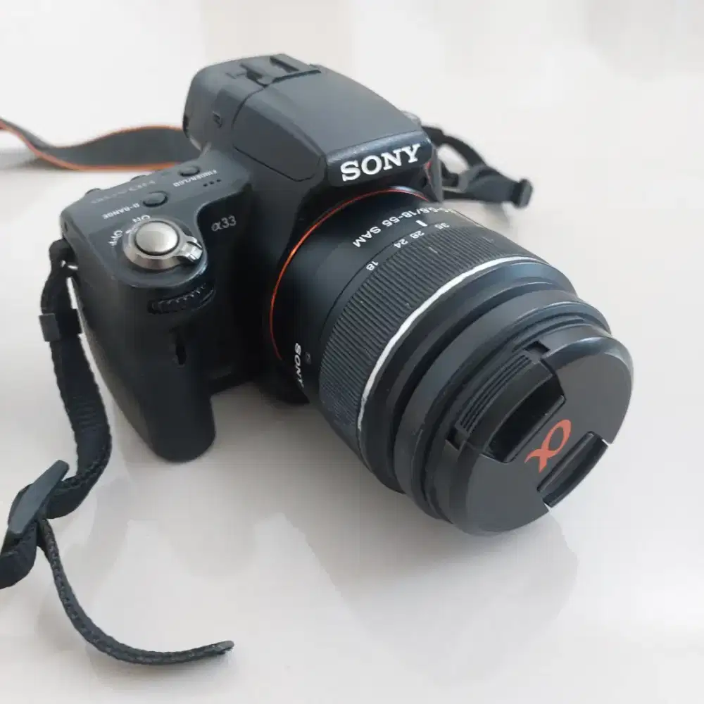 Sony SLT-A33 Kit 18-55mm SAM - Kamera DSLT Bekas Normal Siap Pakai