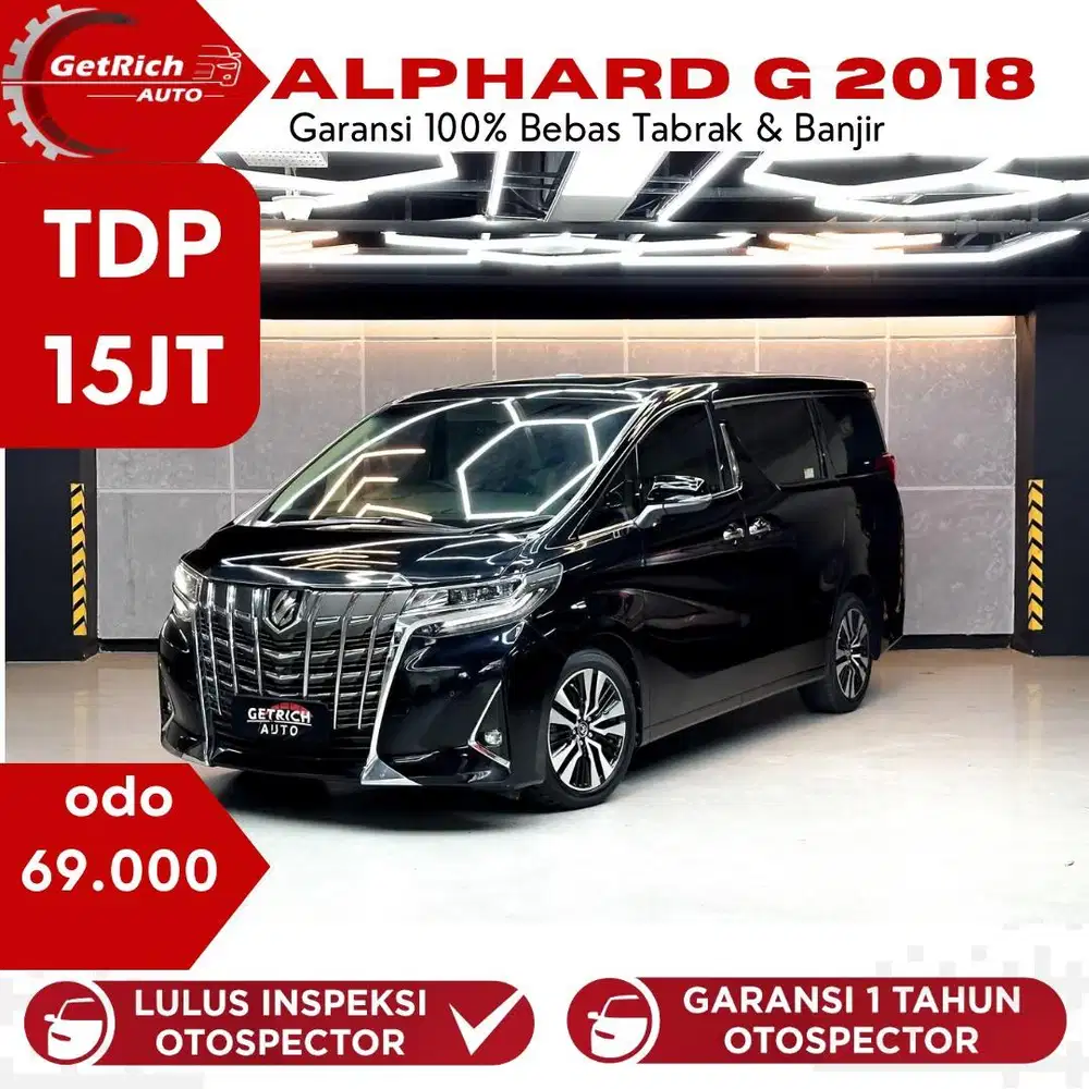 Pajak Panjang !!! Toyota Alphard G 2018