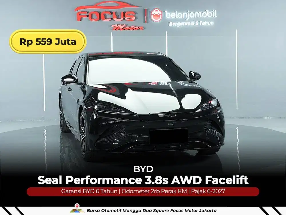 [GARANSI 5THN AWD KM 2RB] BYD Seal Performance Facelift 2024/2025/2026