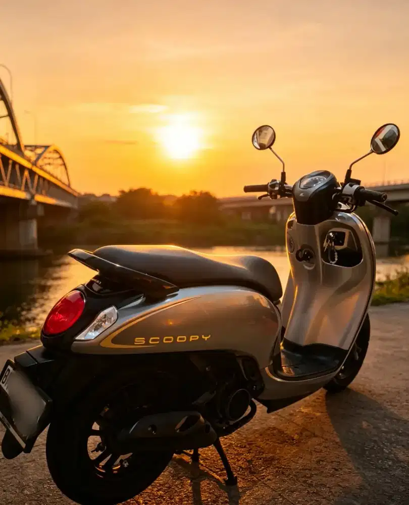 HONDA SCOOPY PAJAK HIDUP SIAP PAKAI