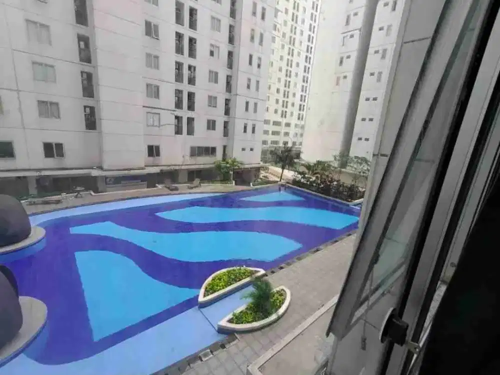 Sewa 2BR kosongan apartemen Bassura City tower Geranium lantai rendah