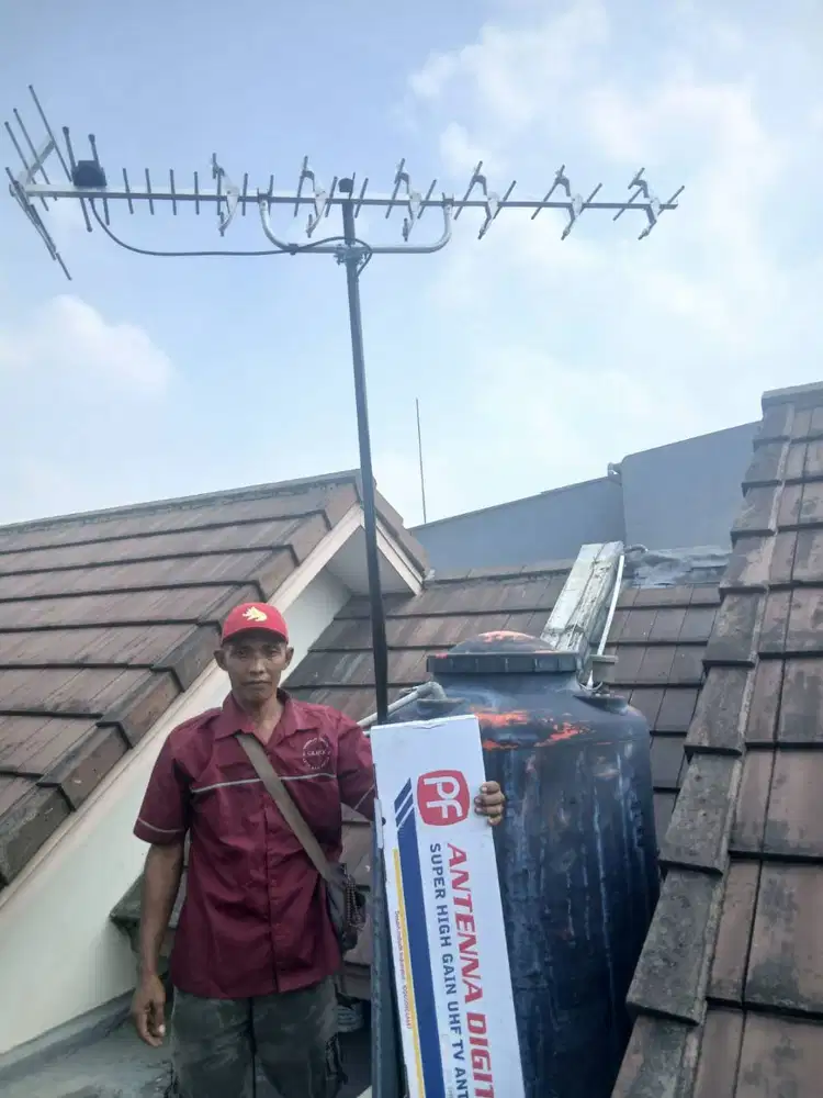 teknisi toko pasang antena tv  kramat jati jakarta timur