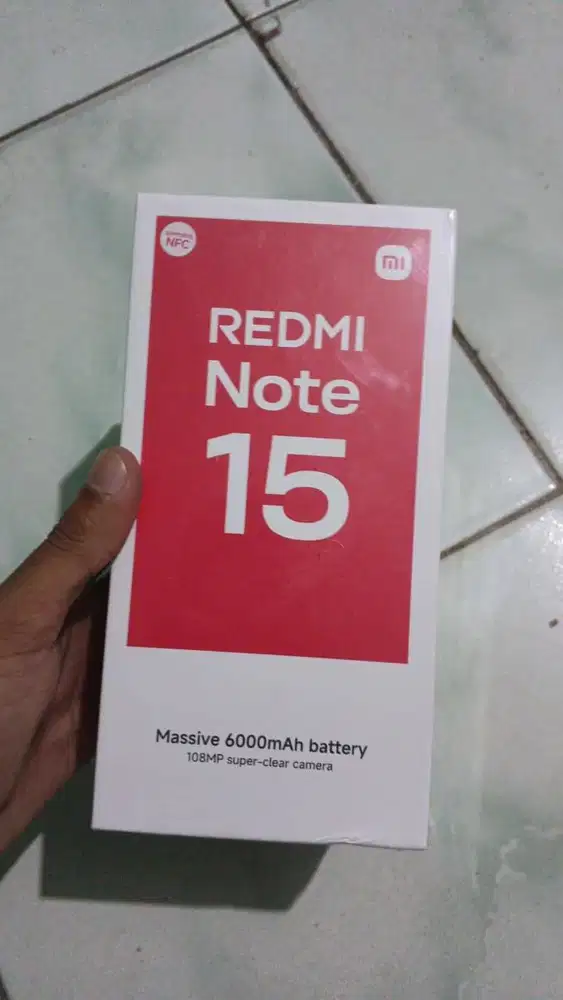 BNIB Xiaomi Redmi Note 15 4G Purple 6/128 GB