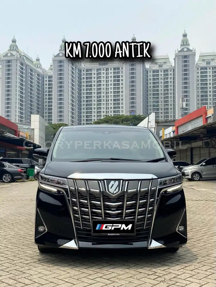 Toyota Alphard 2.5 G ATPM 2023/ 2024 KM 7rb ANTIK